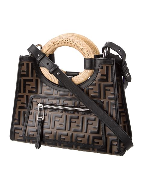 fendi runaway small tote alga|Women's Luxury Tote Bags & Designer Shopping Bags .